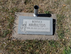 Edith Bernice “Bernice” <I>Ford</I> Hamilton 