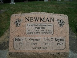 Lois Caroline <I>Bryant</I> Newman 