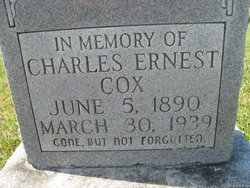 Charles Ernest Cox 