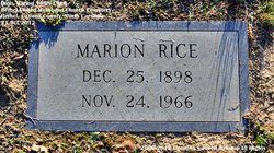 Marion Horace Rice 