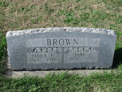 Mrs Bridget Jane <I>Cain</I> Brown 