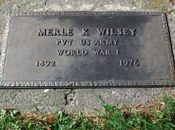 Merle K Wilsey 