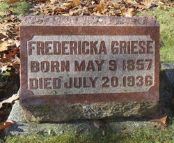 Fredericka C <I>Buenzow</I> Griese 