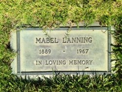 Mabel <I>Perry</I> Lanning 