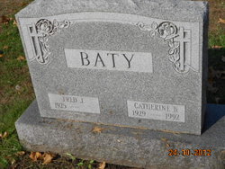 Catherine <I>Burke</I> Baty 