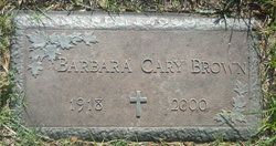 Barbara <I>Cary</I> Brown 