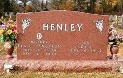 Roy Lee Francis Henley Jr.