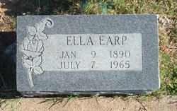 Ella Bertha <I>Fisher</I> Earp 