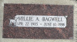 Millie Almeda <I>Brown</I> Bagwell 