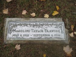 Madeline <I>Taylor</I> Clawges 