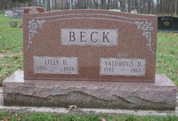 Lilly D. <I>Overmyer</I> Beck 