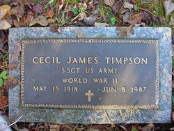 SSGT Cecil James Timpson 