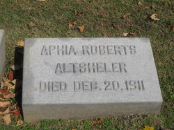Aphia <I>Roberts</I> Altsheler 