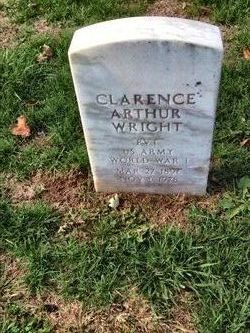 Pvt Clarence Arthur Wright 