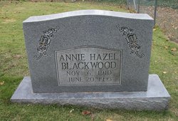 Annie Hazel Blackwood 
