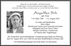 Angelika <I>Filser</I> Srb 