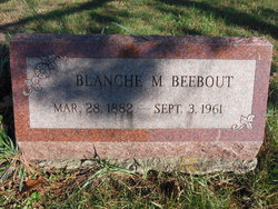 Blanche Mabel <I>Agan</I> Beebout 
