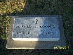 Mary Isabel <I>Bartlett</I> Koontz 