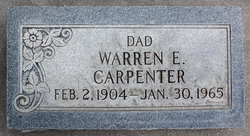 Warren Eugene Carpenter Sr.