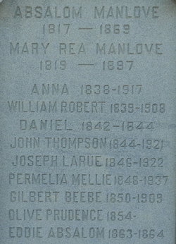 Mary Fortner <I>Rea</I> Manlove 