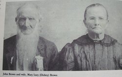 Mary Lucy <I>Dickey</I> Brown 