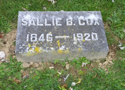 Sallie <I>Blackmore</I> Cox 