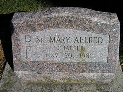 Sr Mary Aelred Schaefer 