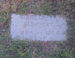 Margaret Jane <I>Butler</I> Albright 