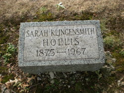 Sarah <I>Klingensmith</I> Hollis 