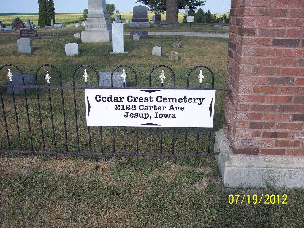 Cedar Crest Cemetery