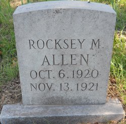 Rocksey M Allen 