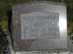 Sr M. Wilamine Rolf 