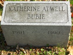 Katherine <I>Atwell</I> Bubie 