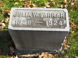 Julia W. <I>Chandler</I> Farrar 