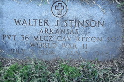 Pvt Walter J. Stinson 
