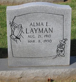 Alma Ellen <I>Baxter</I> Layman 