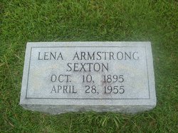 Lena <I>Armstrong</I> Sexton 