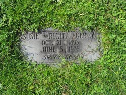 Susie <I>Wright</I> Agerton 