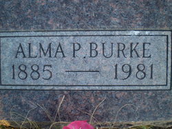 Alma Pauline <I>Lee</I> Burke 