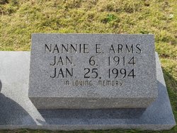 Nannie Elizabeth <I>Edwards</I> Arms 