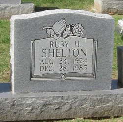 Ruby H Shelton 