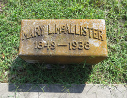Mary L. <I>Wilson</I> McAllister 