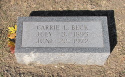 Carrie Lillian <I>Webster</I> Beck 