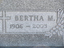 Bertha Mary <I>Abeln</I> Menden 