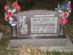Marjorie Ann <I>Weets</I> Anderson 
