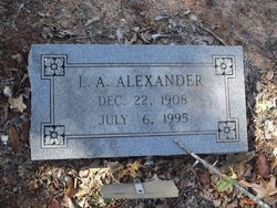 Lucy Ann <I>Gray</I> Alexander 