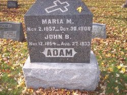 Maria M. <I>Herbst</I> Adam 