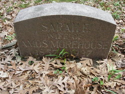 Sarah E “Sallie” <I>Connelly</I> Morehouse 
