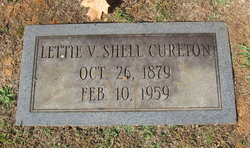 Lettie V. <I>Shell</I> Cureton 