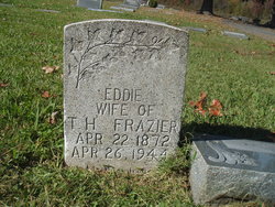 Edna “Eddie” <I>Hallcome</I> Frazier 